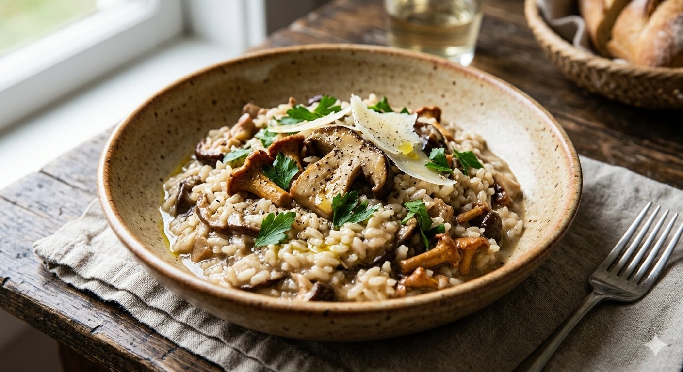 Wild Mushroom Risotto